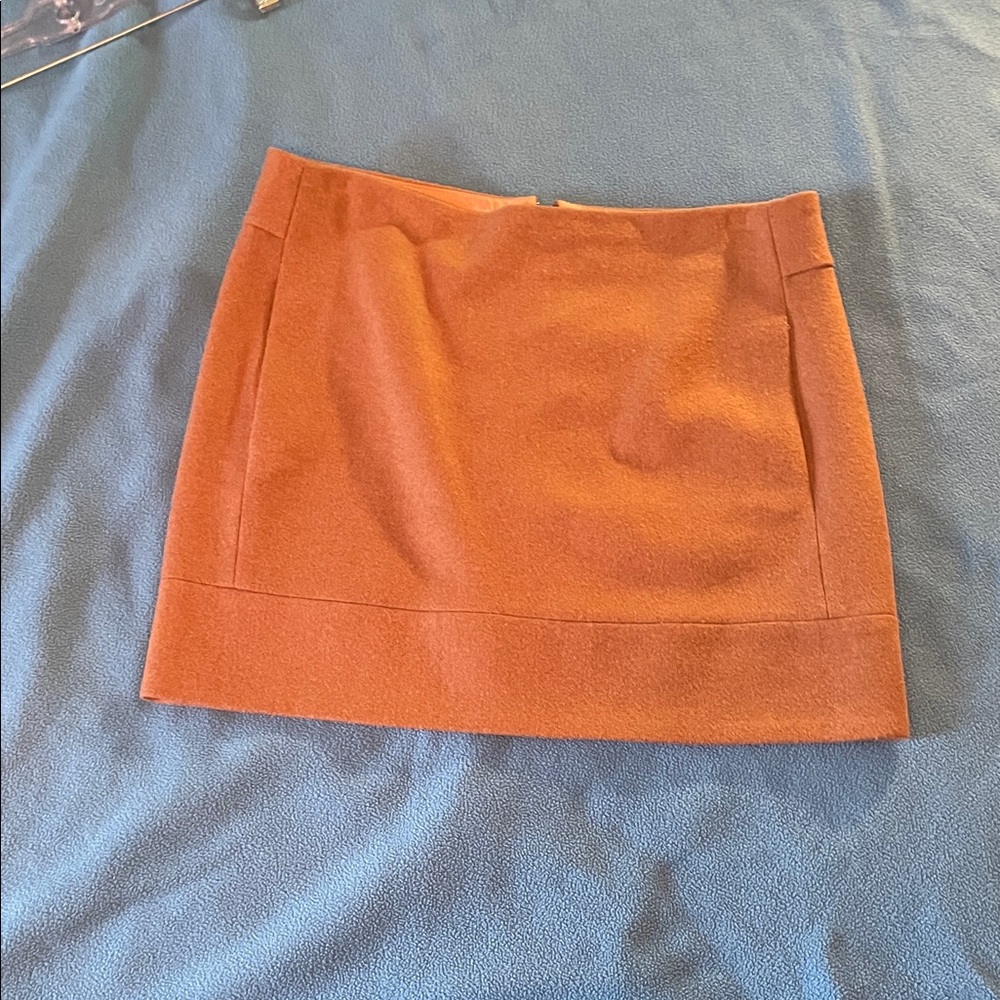J. Crew Camel Mini Skirt